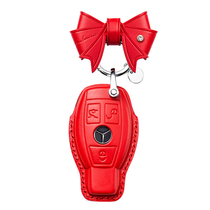 Suitable for Mercedes-Benz key set E-Class C- Class C200L E260L CLA GLA GLC260 GLS car key bag buckle