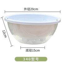 340 зеленый белый+прозрачный горшок+ватный веревку