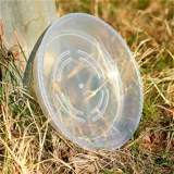 Утолщенная прочная прочная смола PP круглый утолщенный прозрачный поднос экологически чистый