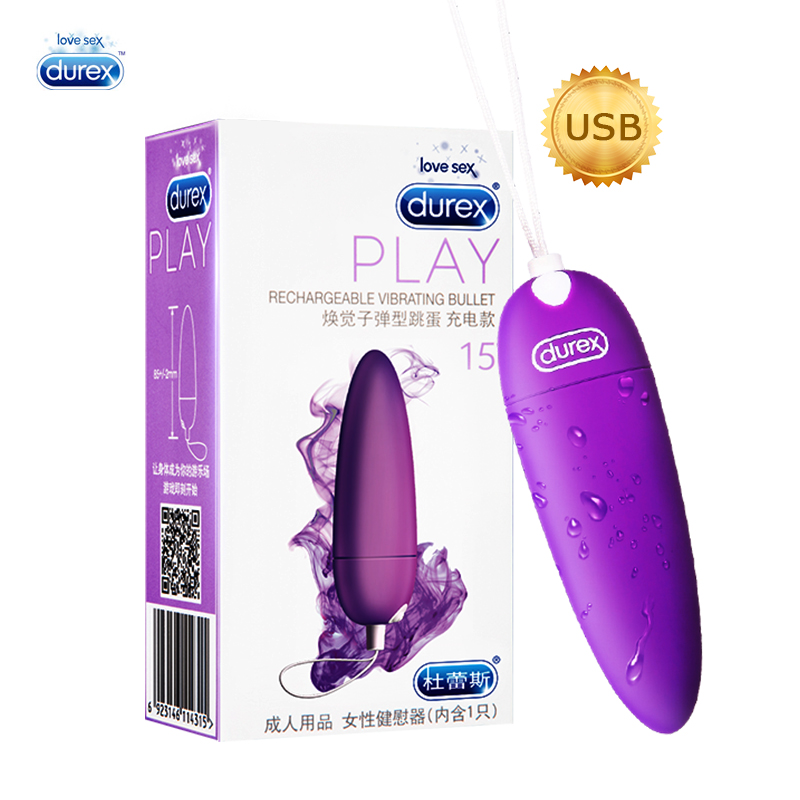 Durex Mini Bullet Vibrator USB Charging G Spot Strong Vibrat