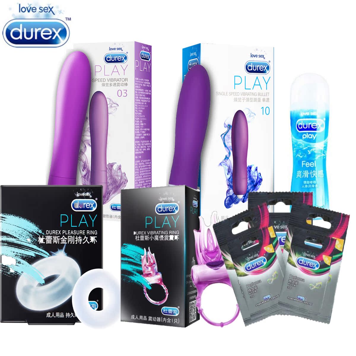 Durex Vibrators Multi Functional Erotic Vibrador Mini G-Spot