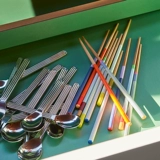 [Live Exclusive] Сено -колонны палочки для палочек для еды. Личные творческие домашние посуды бамбуковые палочки для еды