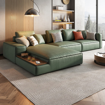 Nordic no-wash technology cloth sofa noble concubine small apartment fabric sofa modern simple corner living room furniture