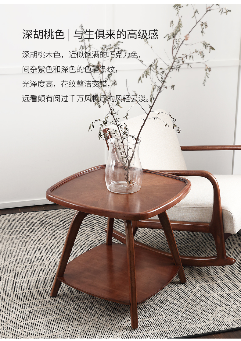 Hiện xem xét cho Bắc Âu danh mục đầu tư tủ cà phê gỗ nội thất phòng khách bàn truyền hình Mỹ căn hộ nhỏ một vài nhỏ bàn cà phê bàn ​​cà phê bên - Bàn trà bàn góc sofa