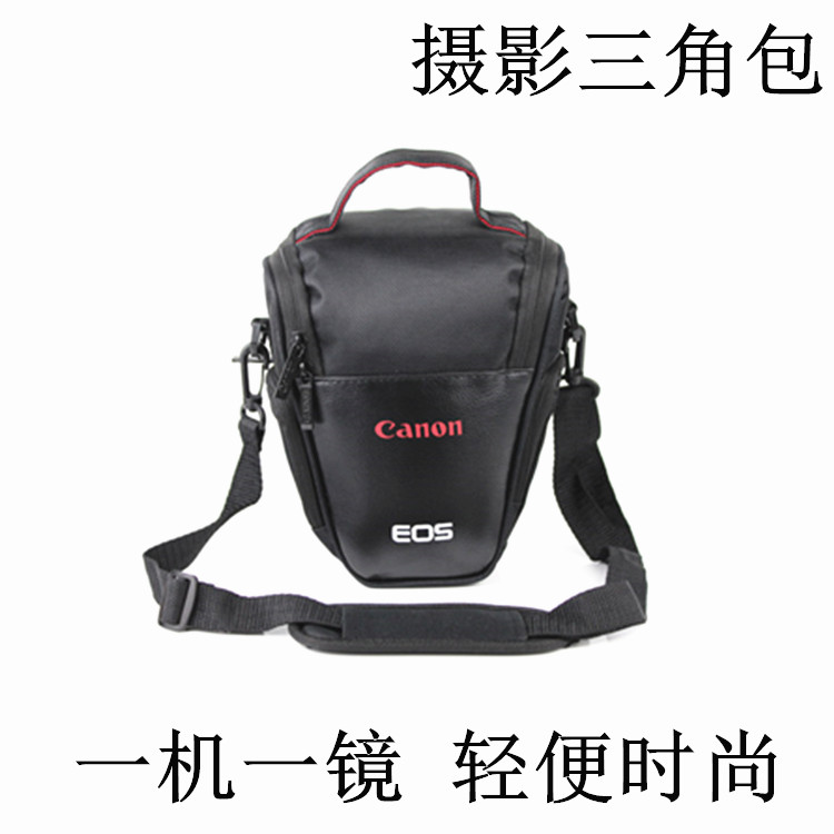 Suitable for Canon Single Eye Camera Pack 600D 650D 760D 60D 750D single shoulder pack triangle