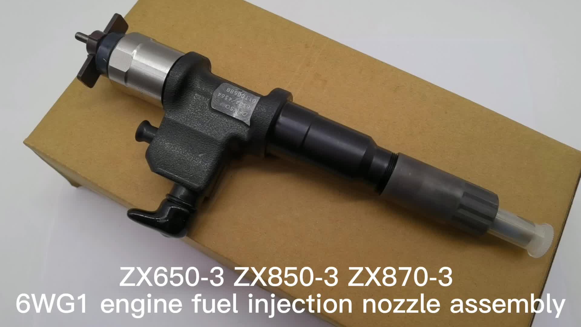 エンジン用掘削機6WG1燃料インジェクターノズル1-15300436-4 8