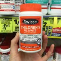 Australia Swisse childrens multivitamin chewable tablet 120 orange flavored VC VE multivitamin mineral