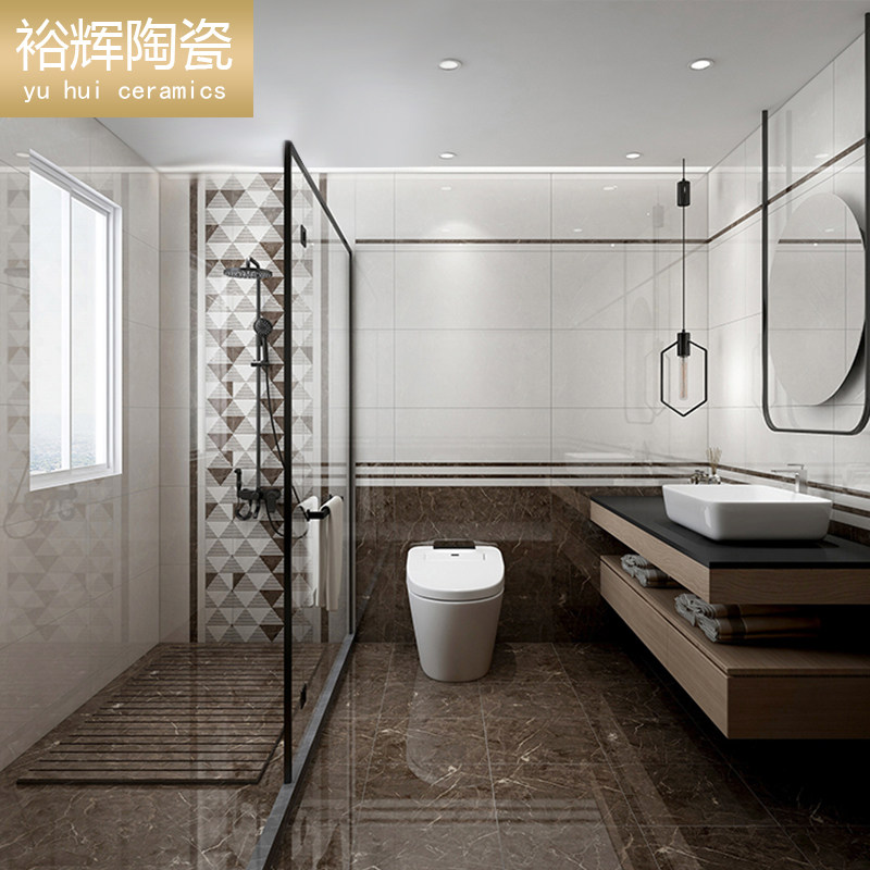 Modern Minimalist Body Marble Makeup Room Tile 400x800 Kitchen Toilet Middle Plate Wall Brick Non-slip Floor Tiles
