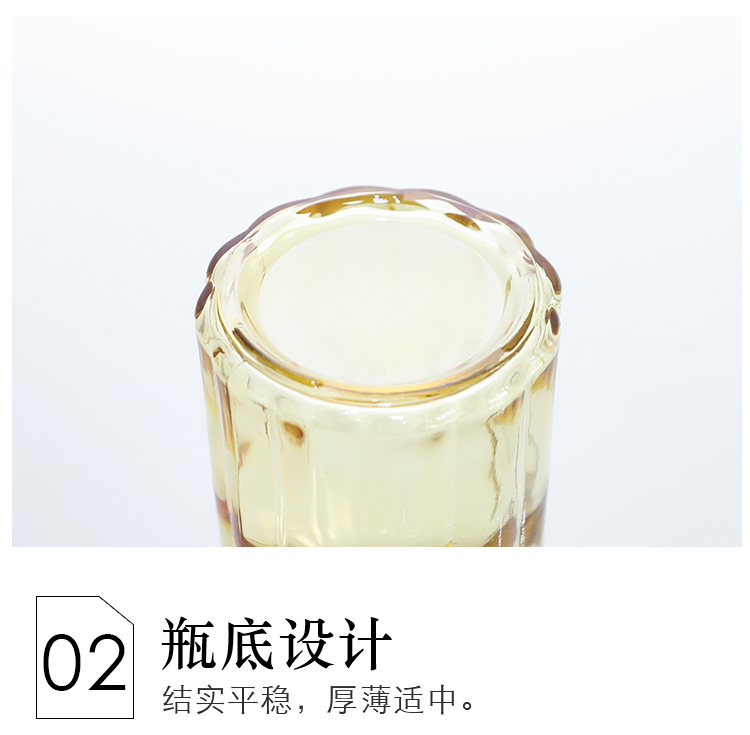 Miệng nhỏ một bình hoa thủy tinh cắm hoa để bàn nhỏ tươi trang trí màu sắc đa sáng tạo chai nhỏ trang trí Bắc Âu - Vase / Bồn hoa & Kệ chậu nhựa trồng lan