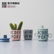 designletters Baby drinking cup summer childrens open melamine drinking milk cup brushing cup girl