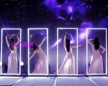 Sliding new time and space gate stage dance props dancing light frame LED waterproof manufacturers direct sales