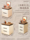 Solid Wood Bedside Cabinet for Home Bedroom, Vintage Small Bedside Cabinet, 2026 New Model, Modern Minimalist Storage Cabinet, Chest of Drawers