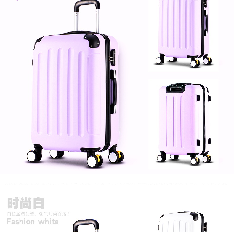 Vali du lịch nam nữ phổ biến bánh xe 22 trường hợp xe đẩy nhỏ 26 học sinh dễ thương 20 inch 24 vali hành lý 28 khung gầm vali rimowa