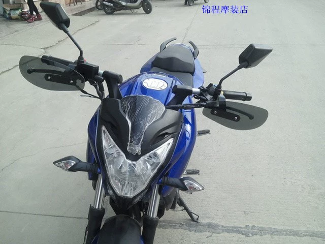 Xe máy tay bảo vệ che kính chắn gió off-road rider kính chắn gió tay cầm tay cầm thanh chắn gió kính chắn gió che tay - Kính chắn gió trước xe gắn máy