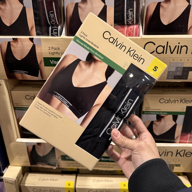 Costco Calvin Klein Ck Women's Wire-Free Sports Bamboo Fiber Comfortable and Breathable Bra Costco Calvin Klein Ck Women's Wire-Free Sports Bamboo Fiber Comfortable and Breathable Bra