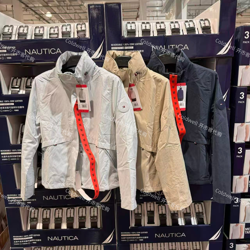 Nanjing Kaimao Store Tommy Hilfiger Women's Hooded Jacket Tommy Spring and Autumn Layered Casual Jacket