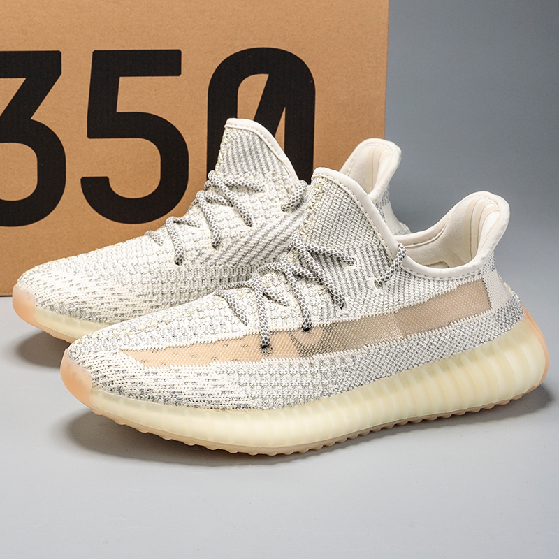 High Version All Over The SkyBinadi KANYE   YEEZY Star State Coconut shoes male 350 babysbreath Putian summer tide shoes Official website quality goods