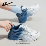 回力女鞋老爹鞋女款秋季厚底爆款百搭运动鞋2025新款休闲小白鞋女