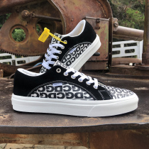 Bonnie joint name Park Vance letter shoes casual board shoes mens low-top canvas shoes mens shoes Korean version of trendy shoes