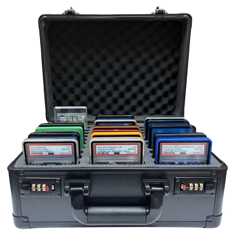  Free Shipping Psa Graded Card Case Bgs Password Lock Suitcase Storage Box Pokémon Star Card Storage Box