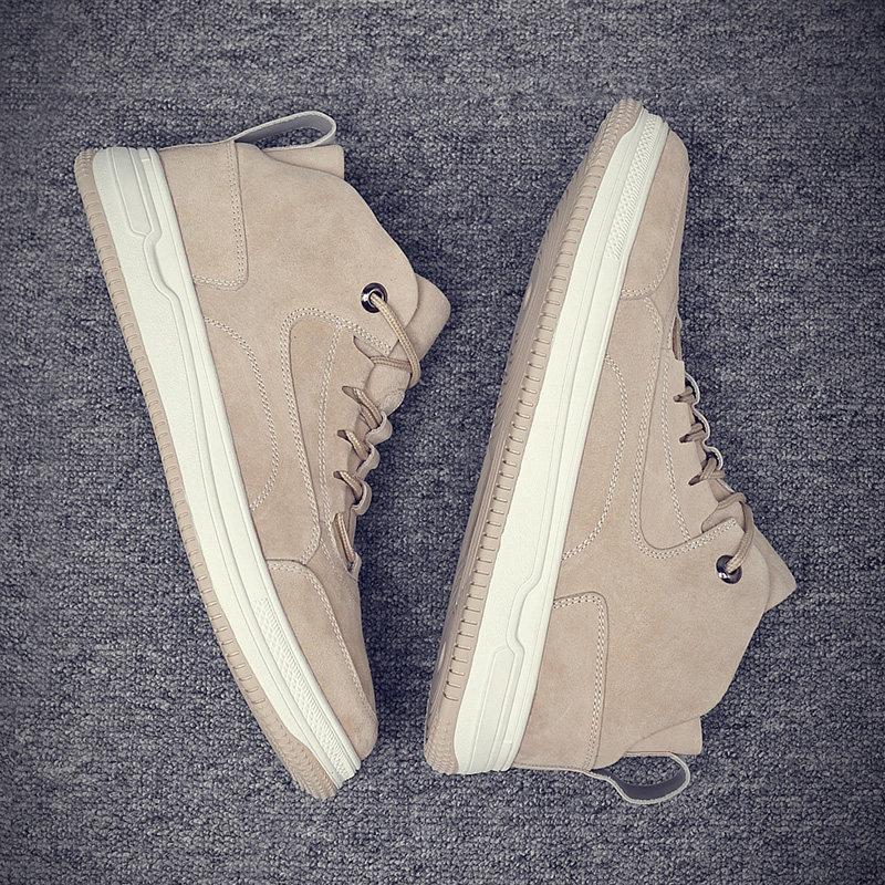 Men Shoes Spring 2021 New Shoes Men Casual Boomer Shoes 100 Hitch High Cylinder Shoes Han Edition Trend Tooling Martin Boots