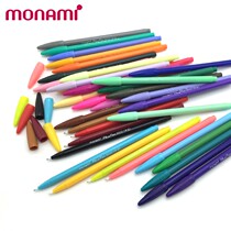 Munami Monami3000 Colored Unisex Watercolor Pen Student Handbook Hook Fiber Pen Single Piece