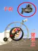 Weifang kite line wheel with brake 2019 new high-grade adult large bearing silent stainless steel hand brake hand grip wheel