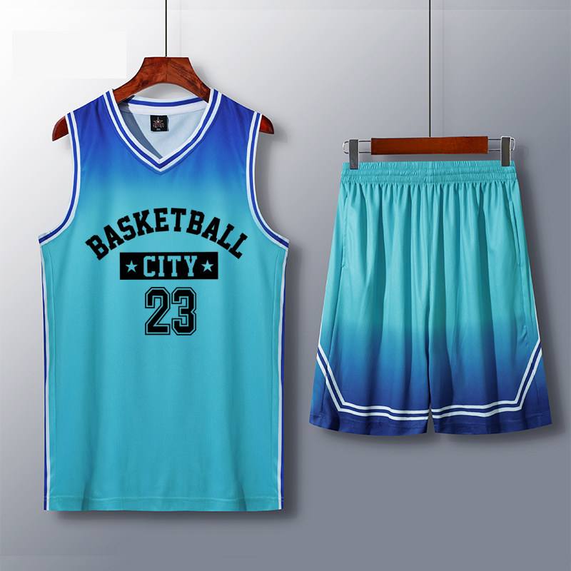 Group buy basketball suit suit Male and female students match children's jersey Basketball training uniform class suit diy custom summer