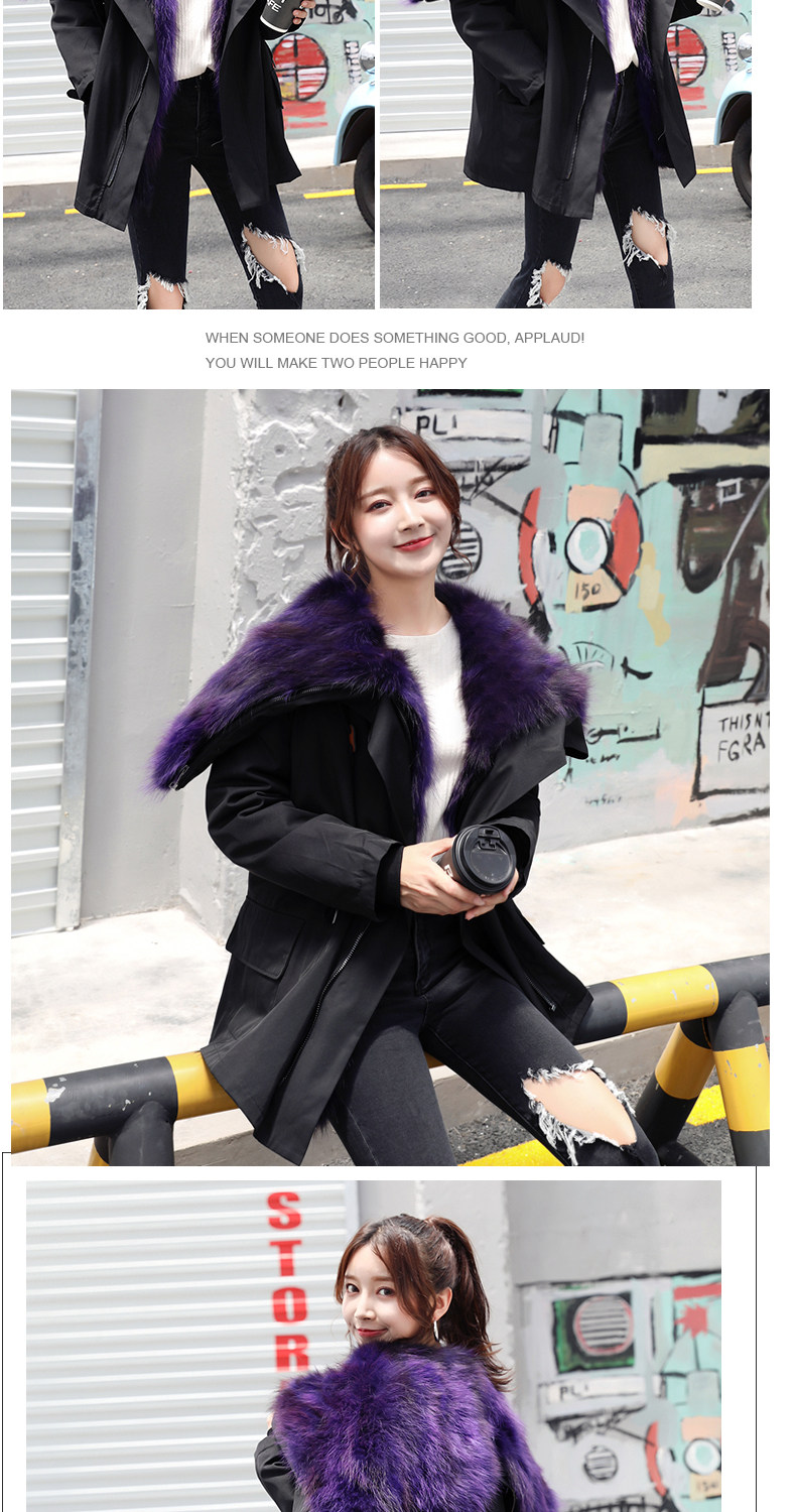 Manteau de fourrure femme - Ref 3174054 Image 21