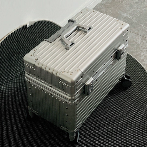 Металлическое раскладное колесо, чемодан, универсальная камера подходит для мужчин и женщин, алюминиево-магниевый сплав, 25 дюймов