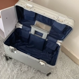 Металлический багажный чемодан, универсальная камера, алюминиево-магниевый сплав, 24 дюймов