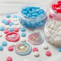 Fire paint seal wax particles transparent student seal wax particles sealing material envelope stamping hand account decoration gift packaging