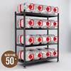 Kitchen Multi-Functional Household Storage Rack, Floor-Standing Multi-Layer Microwave Oven, Oven, Cookware Storage Cabinet, Shelf