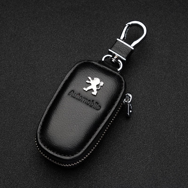 Logo 308 key set Dongfeng Peugeot 5008 shell leather new 3008 buckle 301 remote control 4008 car 408 bag