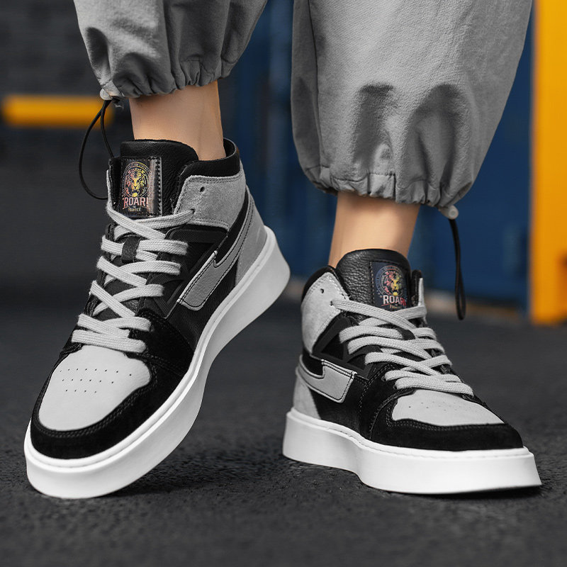 Men's shoes Fall 2022 new high-cylinder shoes aj men's shoes aj men's shoes spring autumn style 100 hitch casual sneaker men's wave shoes