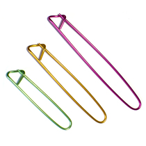 Hand wool knitting large pin buckle needle DIY sweater reserved needle tool Knitting wool anti-dealuminization pin