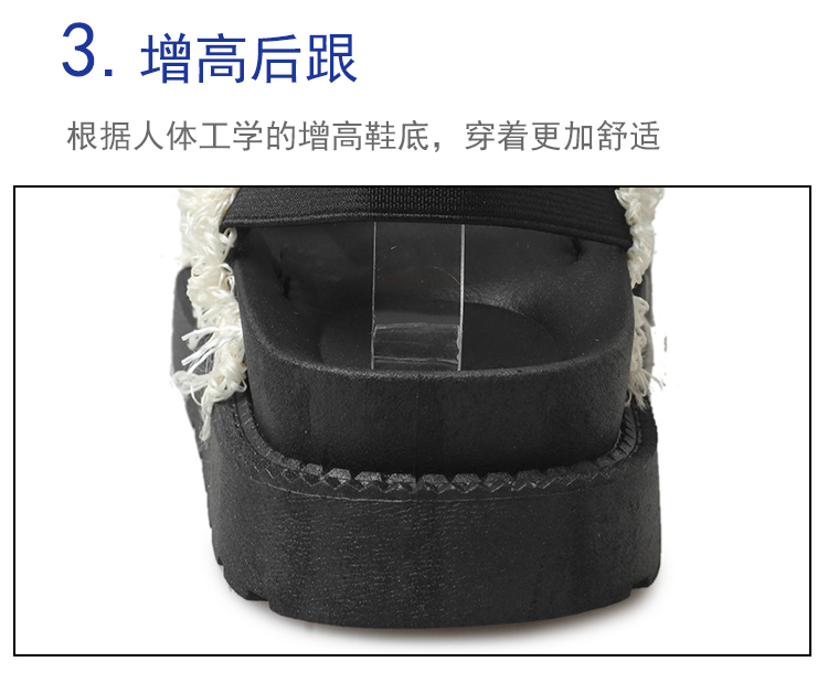 Dép nữ sinh viên 18 mùa hè mới phiên bản Hàn Quốc của phong cách Harajuku cung dép đế bằng giày sandal nữ đi học