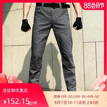 Eagle claw action tactical pants Mens autumn and winter stretch training pants Outdoor pants Military pants Overalls Slim wear-resistant pants