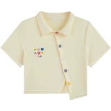 Брендовая летняя дизайнерская футболка с коротким рукавом, тренд сезона