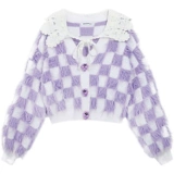 Брендовые шахматы, свитер, кардиган, трикотажная куртка