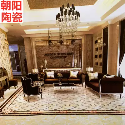 European-style living room tiles parquet floor tiles 800x800 dining room shape into the home porch aisle puzzle ground tiles