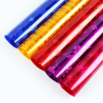 Bouquet fruit basket Apple thick wrapping paper printing waterproof plastic pattern cellophane flower wrapping paper