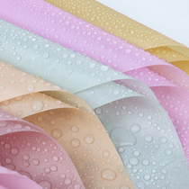 Korean black flower paper wrapping paper waterproof frosted fog paper Korean plain paper bouquet flower paper floral material