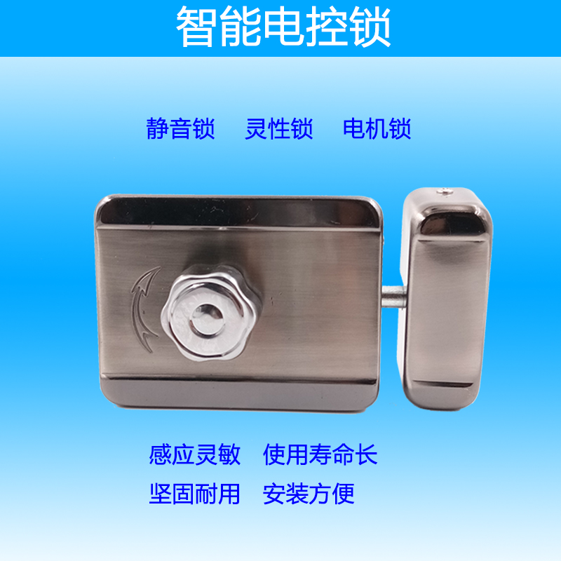 Smart Electric Control Lock Silent Lock Spirituality Lock Smart Access Motor Lock Building Security Door Lock Silent Electromechanical Lock