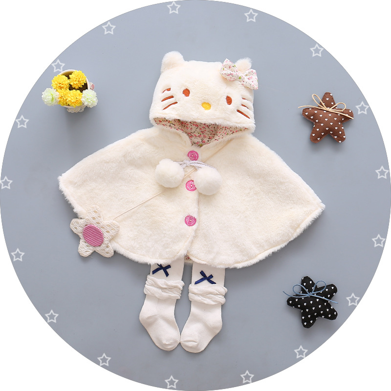 Cape pour fille en laine - Ref 2157269 Image 6