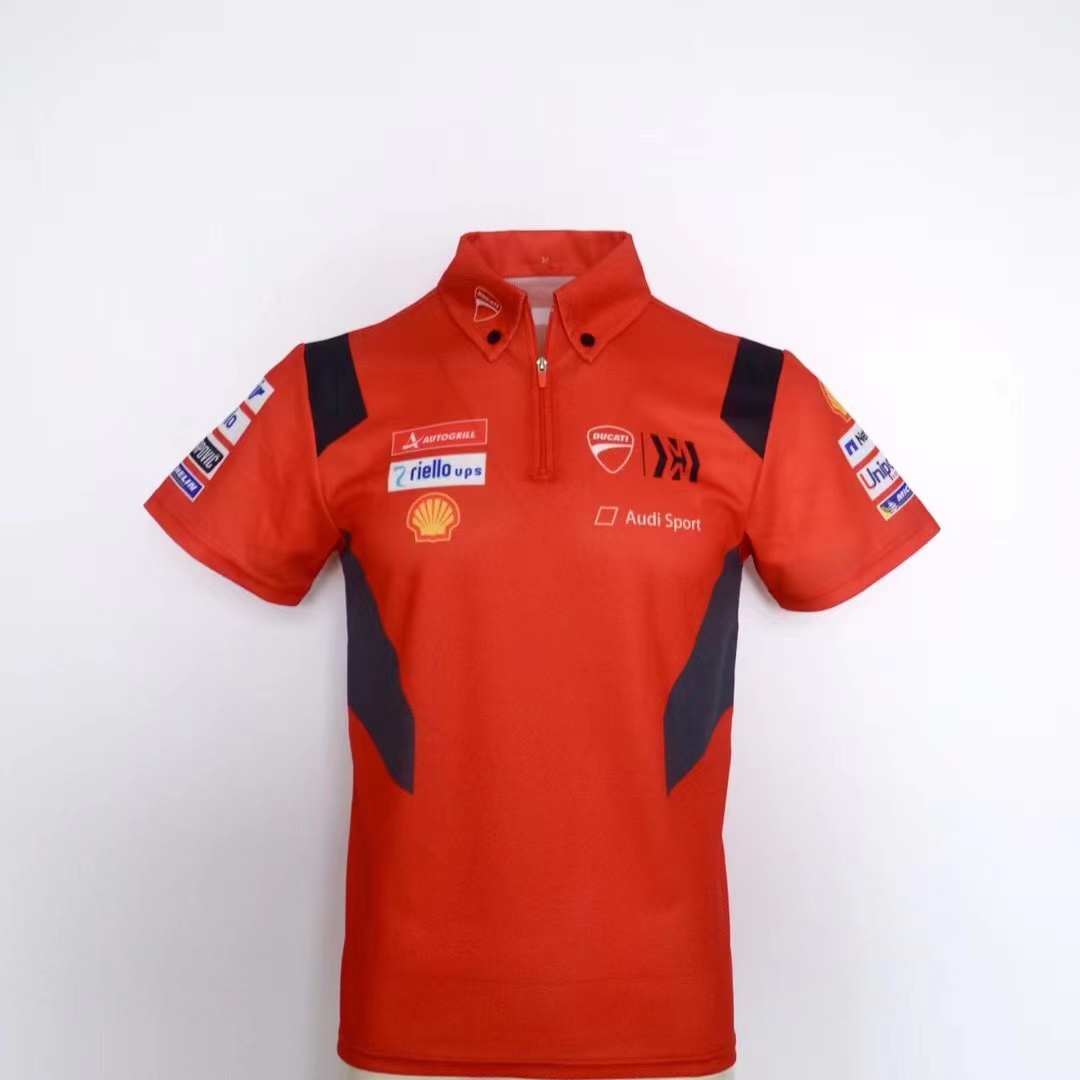 MOTOGP new motorcycle short sleeve locomotive cultural shirt team suit quick-dry breathable top leisure motorcycle T-shirt