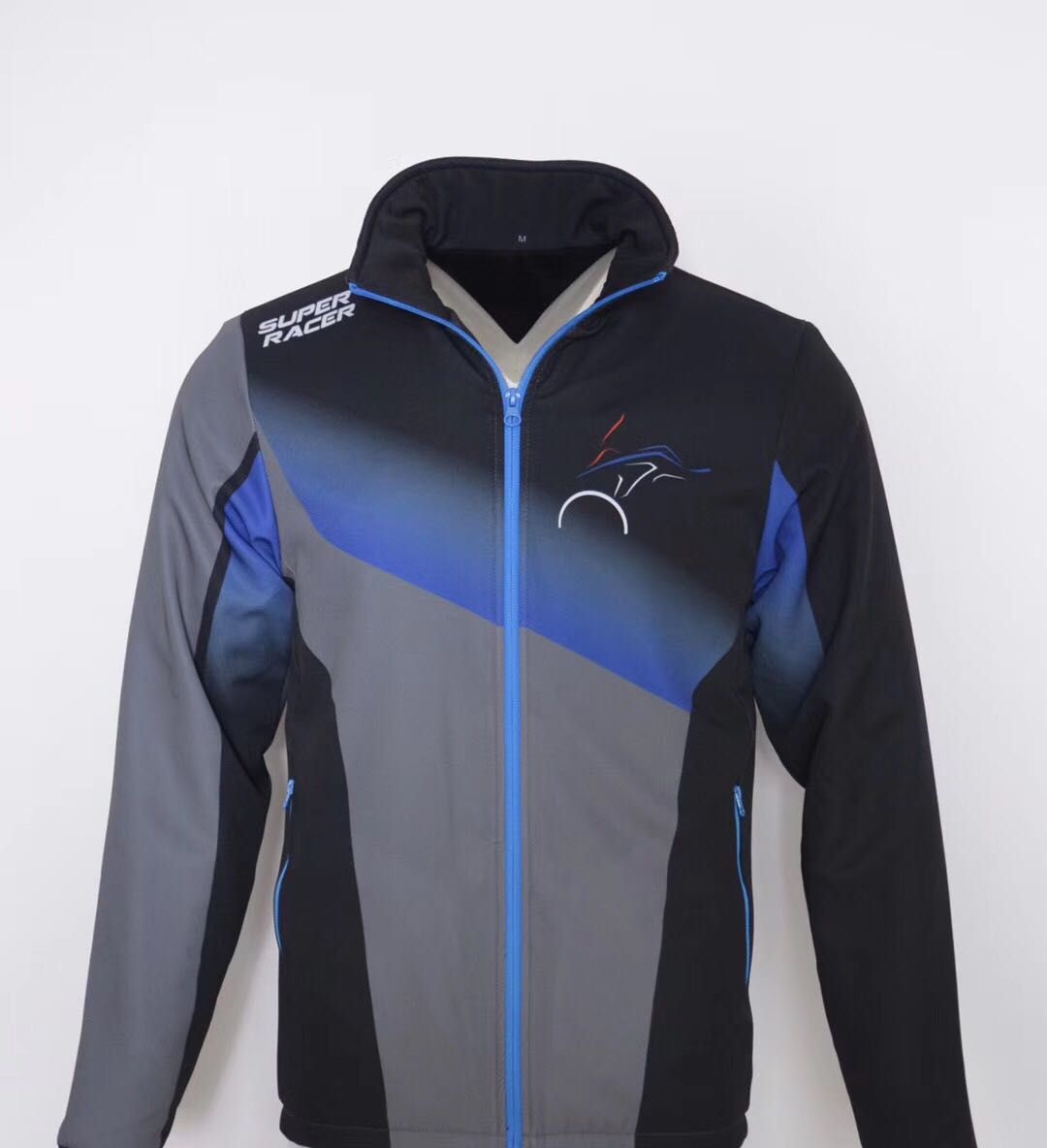 2020 new winter locomotive knight sweatshirt custom-made locomotive submachine jacket double windproof and cotton warm and waterproof