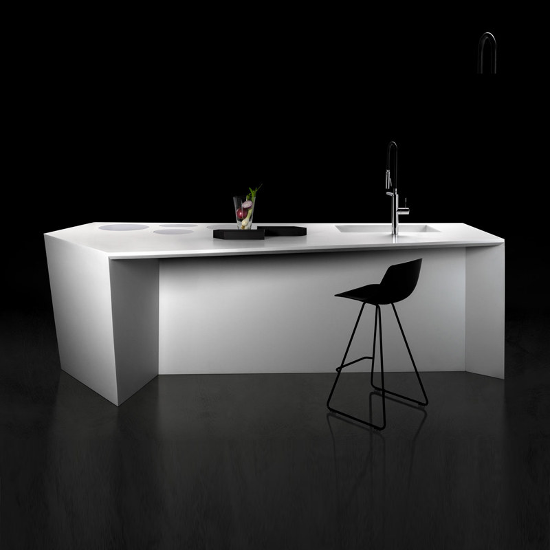 Customized style slate island dining table one home multi-functional dining table dining chair combination simple modern rectangle