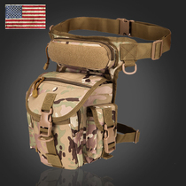 Multifunctional waist bag tactical leg bag outdoor waterproof Oxford cloth camouflage sports portable riding motorcycle leg bag