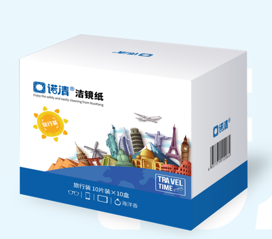 Nuo cleaning mirror paper 100 pieces to ensure professional optical cleaning mirror paper glasses paper